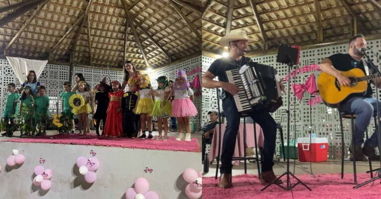Feira na Praça encanta o público e movimentou Gurinhatã com cultura, lazer e desenvolvimento