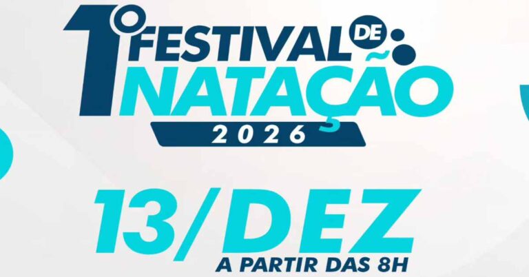 Vem aí o 1º Festival de Natação de Gurinhatã 2026
