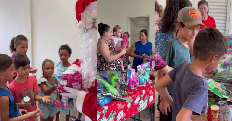 Prefeitura de Gurinhatã realiza entrega de brinquedos para crianças de Flor de Minas