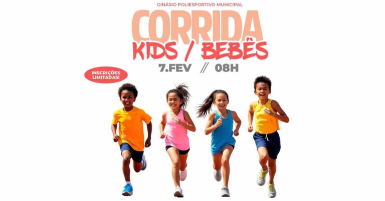Prefeitura de Ituiutaba promove a 2ª Corrida Kids/Bebês