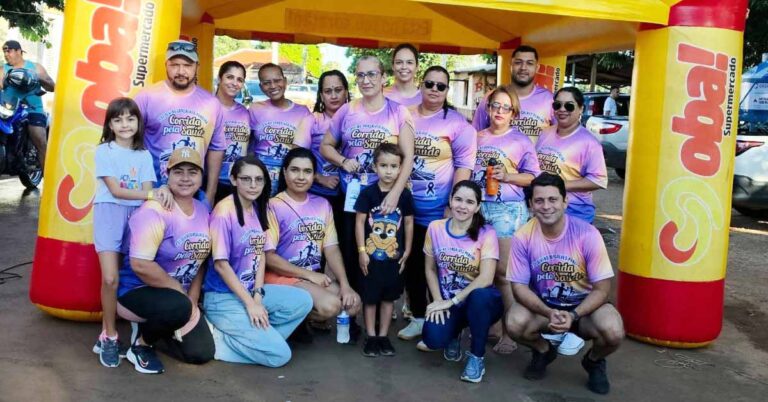 Corrida Pela Saúde reúne dezenas de participantes em Flor de Minas