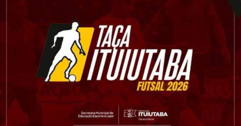 Prefeitura de Ituiutaba abre inscrições para a Taça Ituiutaba de Futsal
