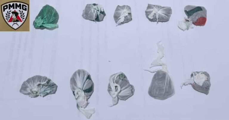 Polícia Militar realiza a prisão de 01 homem por tráfico de drogas em Monte Alegre de Minas