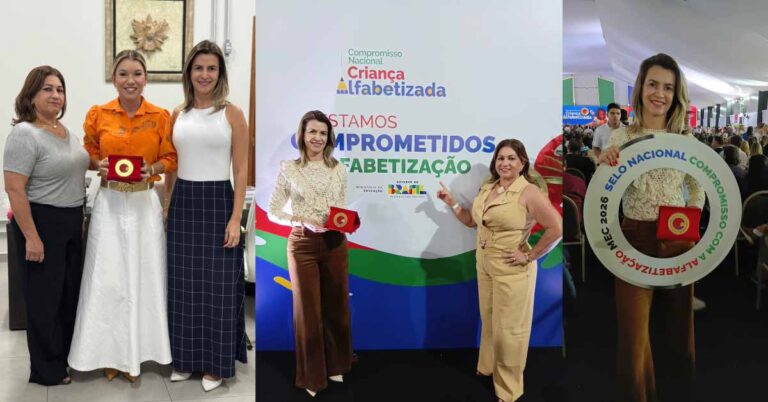 Ituiutaba recebe Selo Ouro de Alfabetização em premiação nacional em Brasília