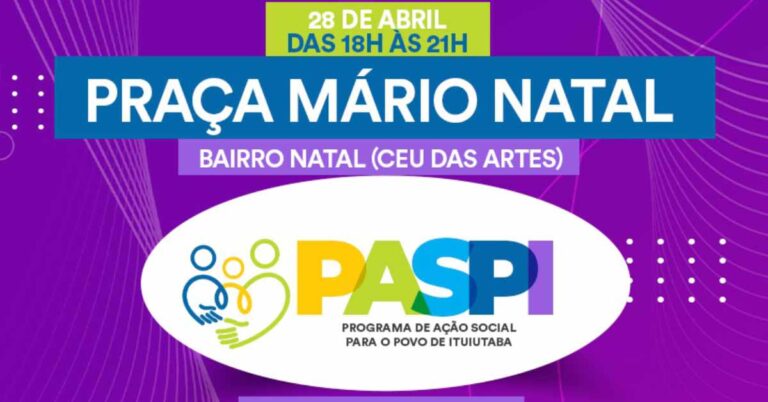 Prefeitura de Ituiutaba promove edição do PASPI no Bairro Natal