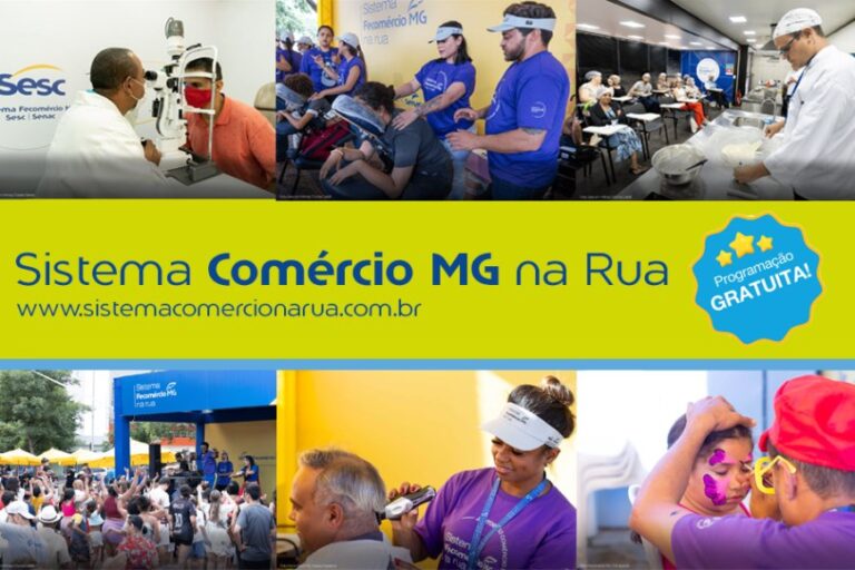 ​Sistema Comércio na Rua leva serviços, cultura e oportunidades a cidades mineiras 
