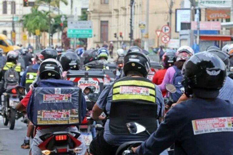 Trabalhadores de aplicativo vão parar em JF 
