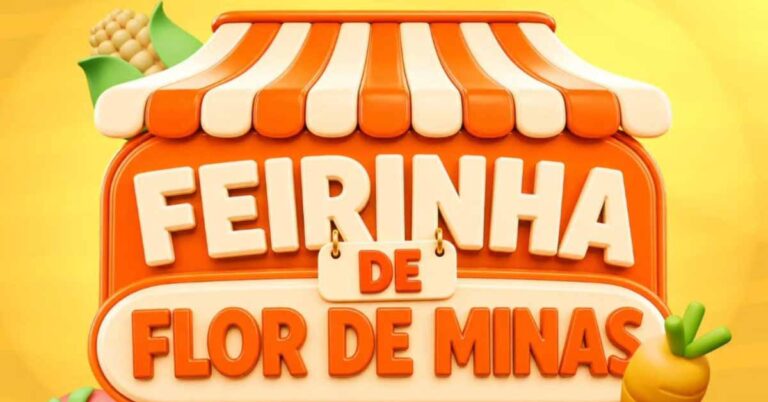 Vem aí a 1ª Feirinha de Flor de Minas
