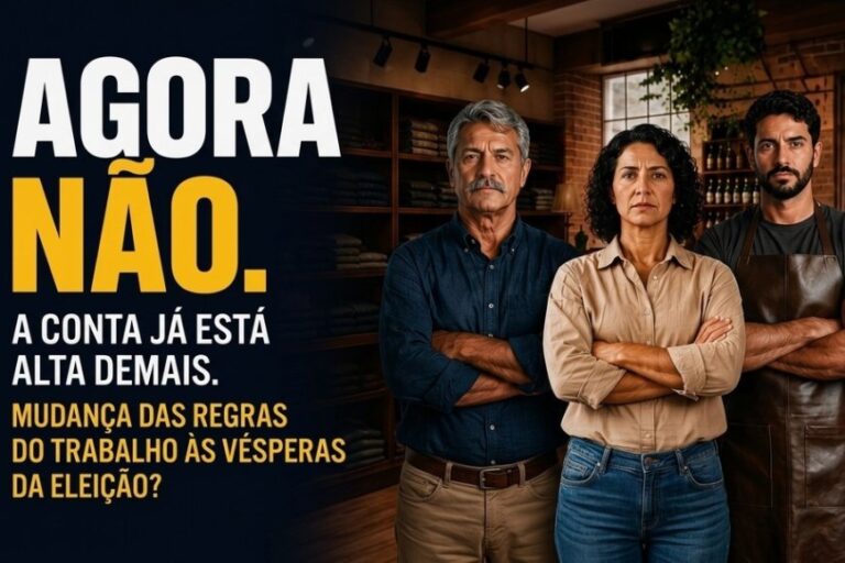 ​Comércio, serviços e turismo fazem apelo para que PEC do fim da escala 6×1 não seja votada antes das eleições  