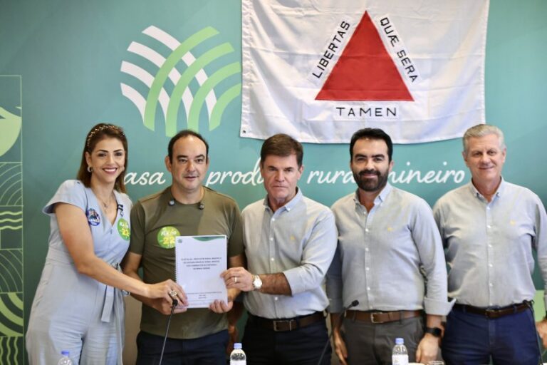 ​Flávio Roscoe visita Sistema Faemg e apresenta propostas para fortalecer a agropecuária mineira 