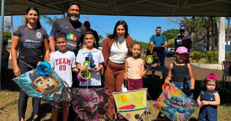 6º Festival de Pipas de Ituiutaba reúne famílias em manhã de lazer, criatividade e diversão