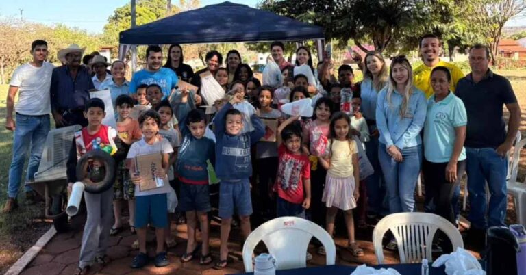 Chaveslândia realiza Dia D da Reciclagem com incentivo à destinação correta de resíduos