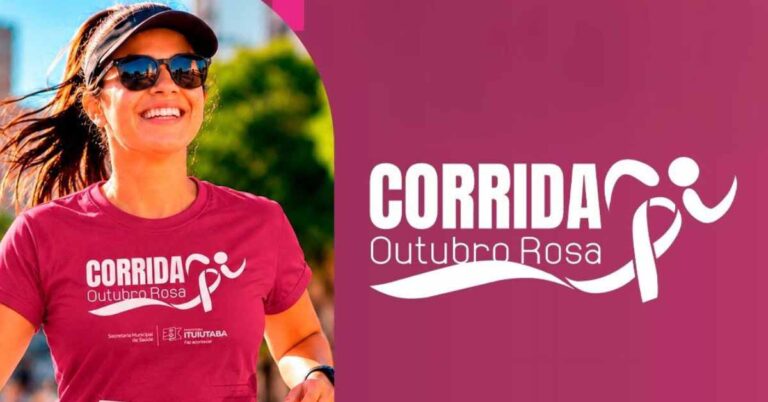 Corre de Domingo une esporte, prevenção e lazer em edição especial do Outubro Rosa
